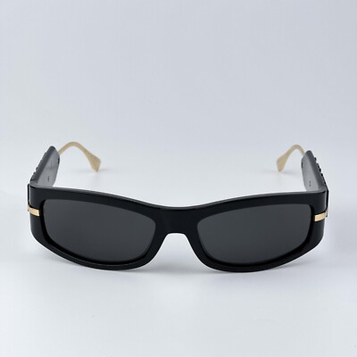 Fendi Women Sunglasses Black Smoke Grey Oval FE40120I SHADOW  display picture 2
