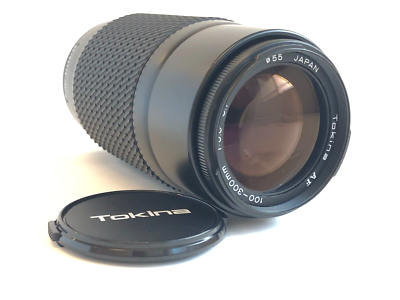 Near Mint Tokina AF 100-300mm f/5.6-6.7 Zoom Lens Tested from