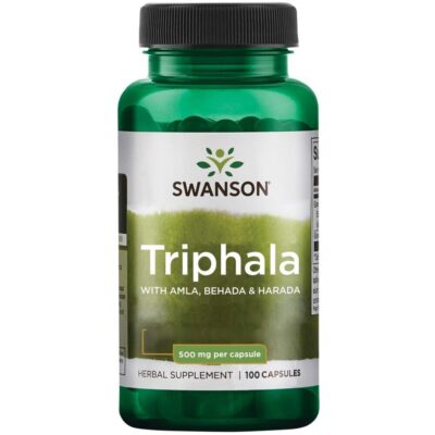 Swanson, Triphala mit Amla, Behada & Harada, 500mg, 100 Kapseln - Blitzversand