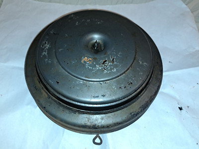1956 Packard V8 2 Barrel Oil Bath Air Cleaner, Used, No Dents, Complete