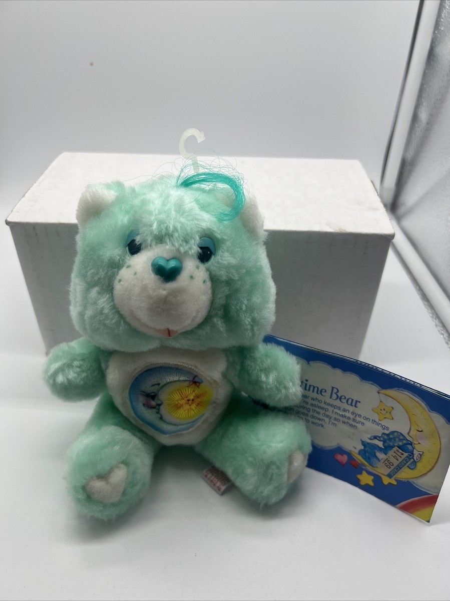 Vtg Care Bears Bedtime Bear Plush 1983 with tag 6