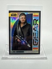Leia Organa 2024 Star Wars Topps Chrome Galactic Gear Card GG-4