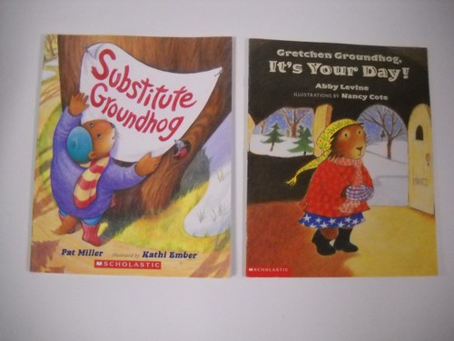 Gretchen Groundhog, It's Your Day! & Substitute Groundhog Paperback Set New! - Picture 3 of 4