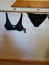 NO BOUNDARIES BLACK BIKINI: SIZE SMALL: FREE SHIPPING