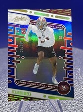 2024 Panini Absolute Blue Spectrum /50 Renardo Green #159 49ers RC