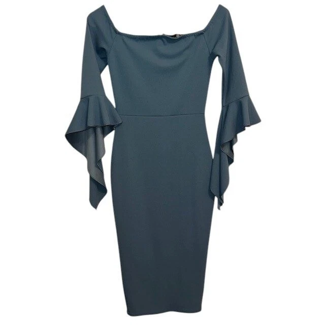 slim fit dress slacks Stilgar Mini Dress Black main image 1
