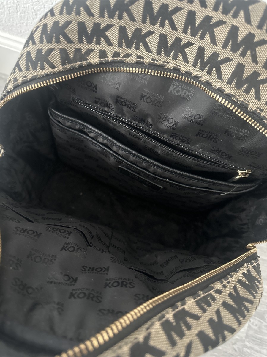 Michael Kors Adina Medium Backpack Signature Logo - Brown  display picture 1