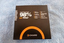 Chiaro 77mm 98 UV Filter Multicoated Aluminum Frame