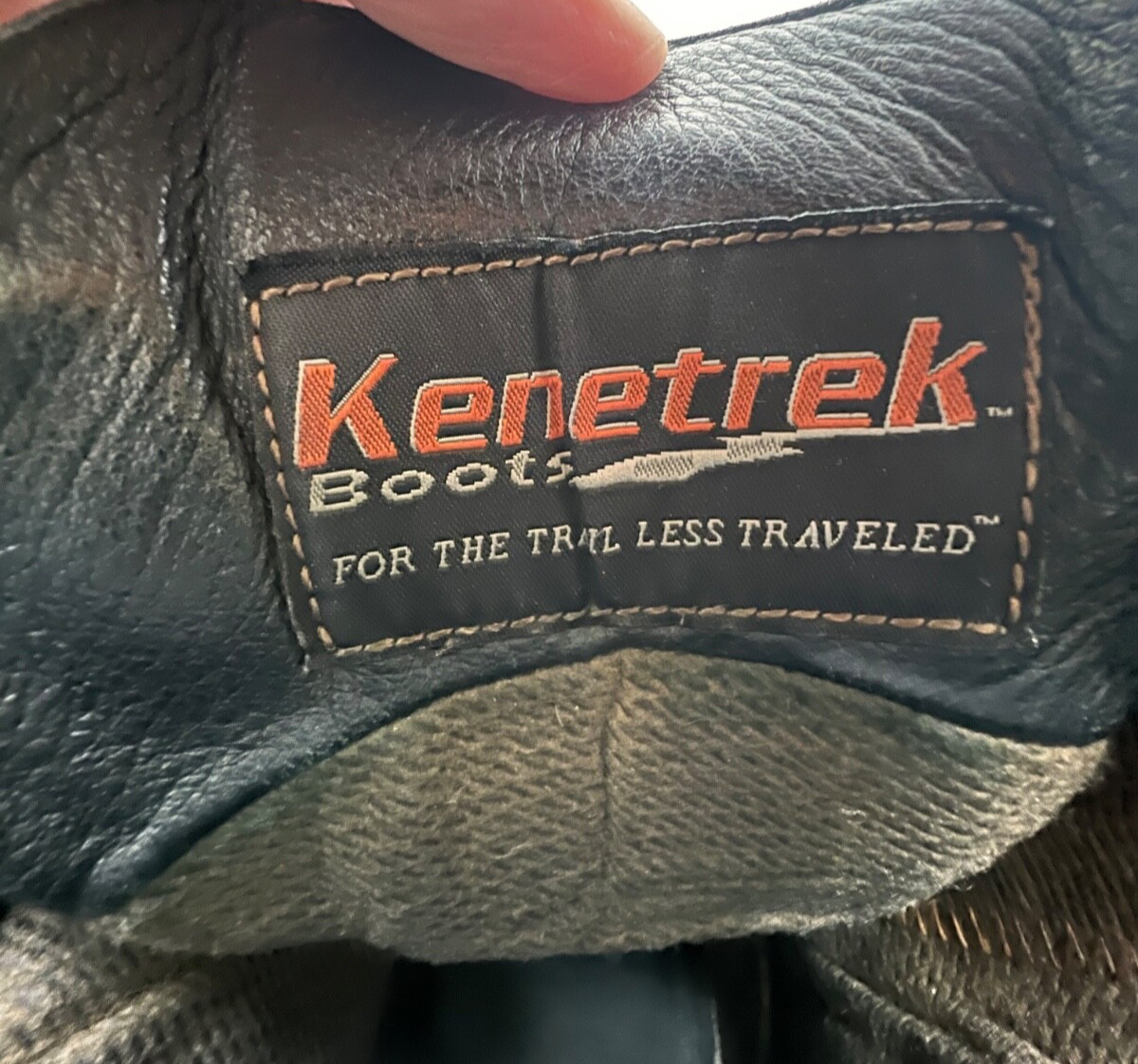 KENETREK HARD TACTICAL BOOTS  BLACK LEATHER WORK BOOTS  420-HK  MEN'S 12 M