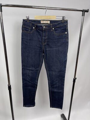 Marni Jeans Denim Size 27 Mens Blue Italy