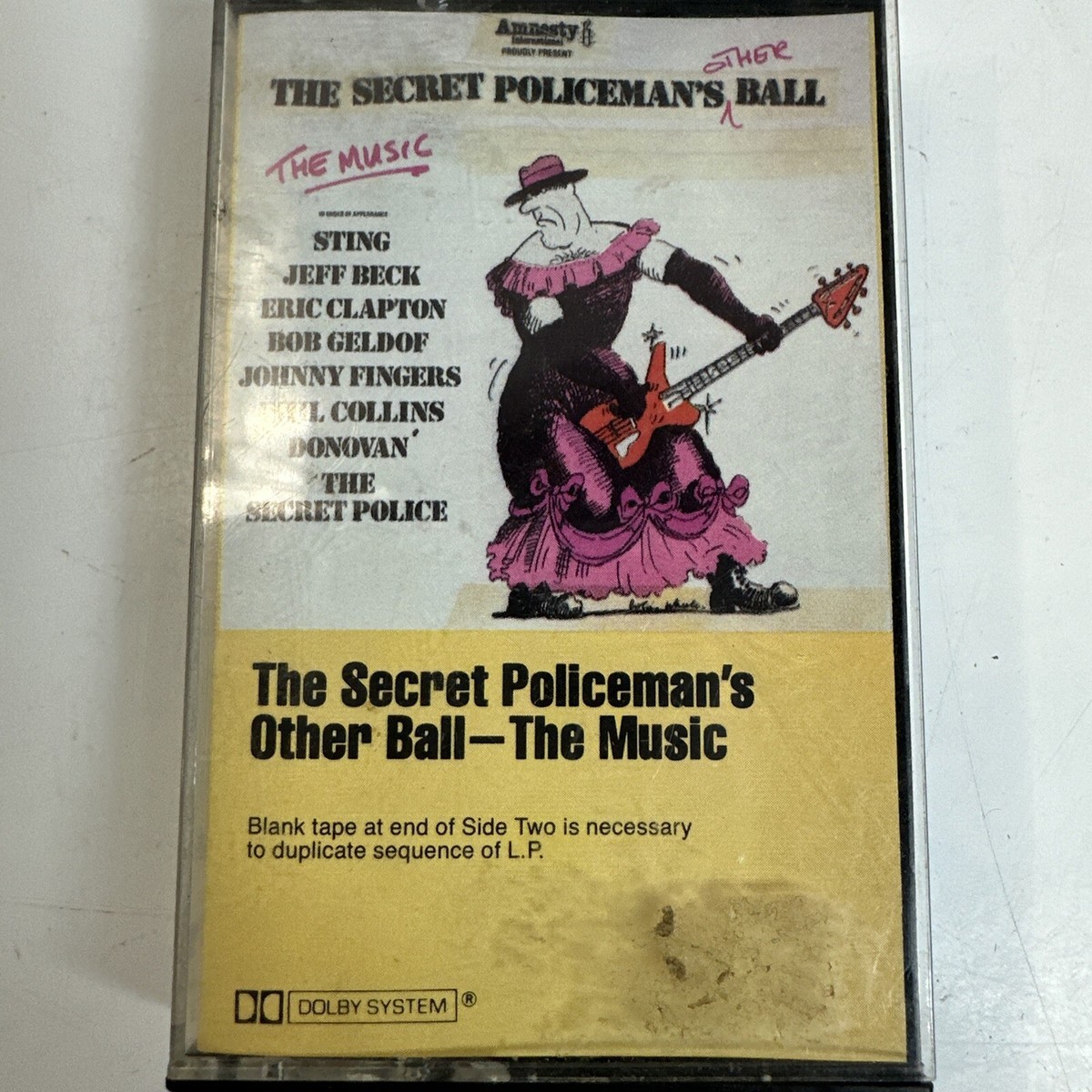 Secret Policeman's Other Ball The Music (Cassette) | eBay
