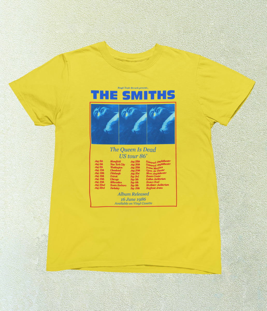 The Smiths Us Tour 86 T Shirt %100 Cotton | eBay