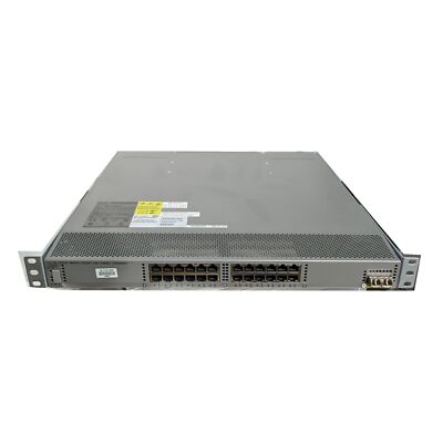 Cisco Nexus 2224TP 1GE Fabric Extender N2K-C2224TP-1GE with Dual Power & Rails