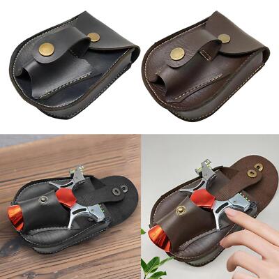 Beuteltasche Mehrzweck PU Leder Zubehör Gürteltasche für Outdoor Campingausrüstung