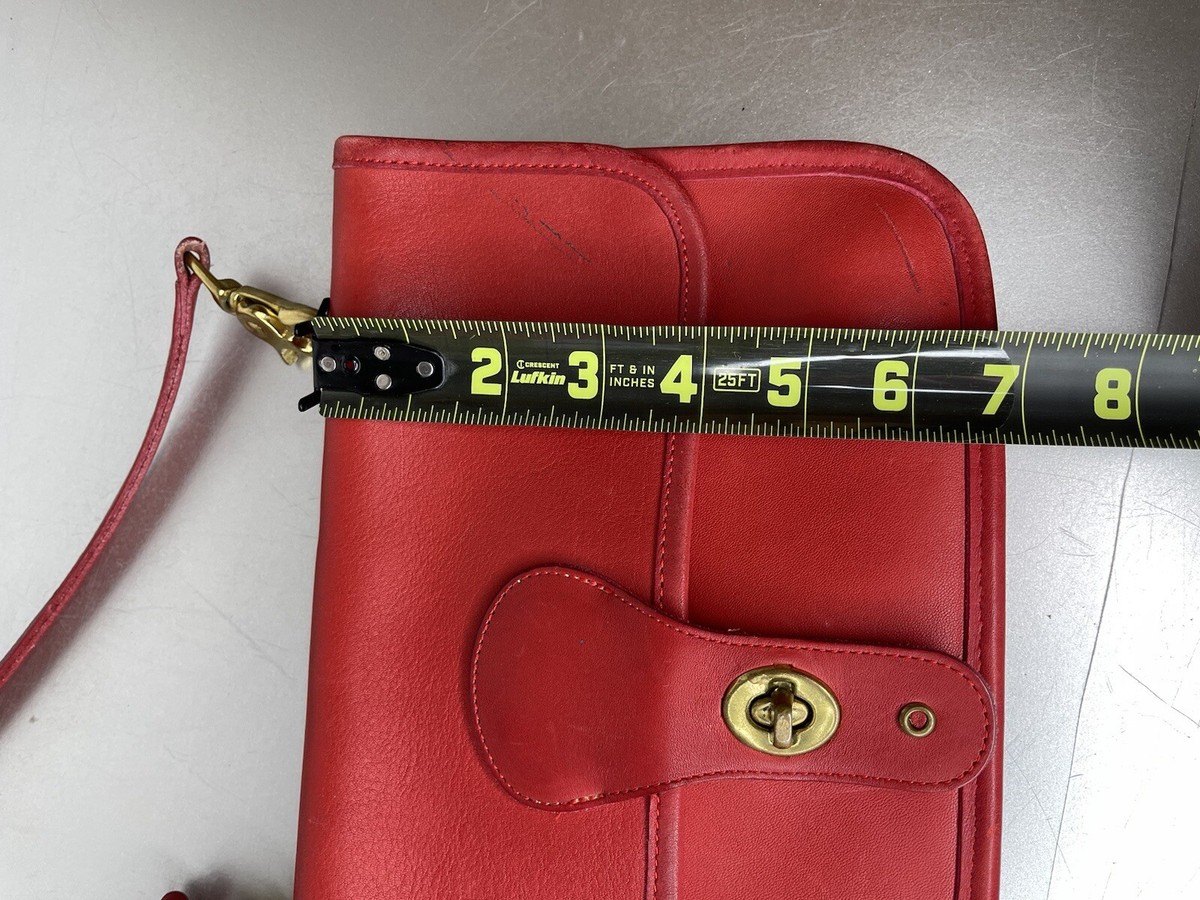 Vintage COACH Bonnie Cashin Double Turnlock Twin Clutch