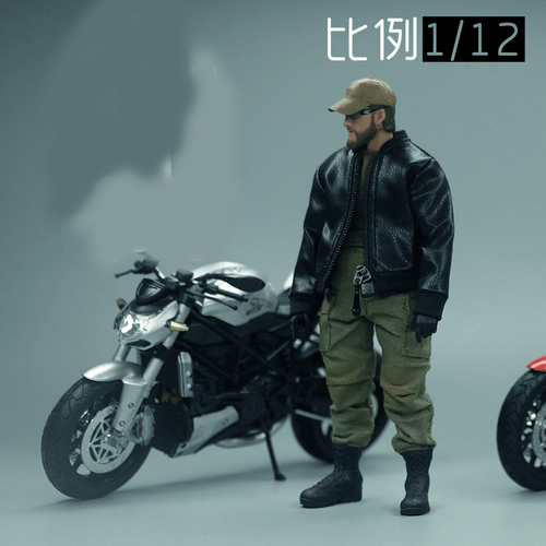 E5-6-4 1/12 Scale Soldier Suitable for 3ATOYS DAM VTOYS Body Jacket Coat Model E5-6-4 1/12 Scale Soldier Suitable for 3ATOYS DAM VTOYS Body Jacket Coat Model