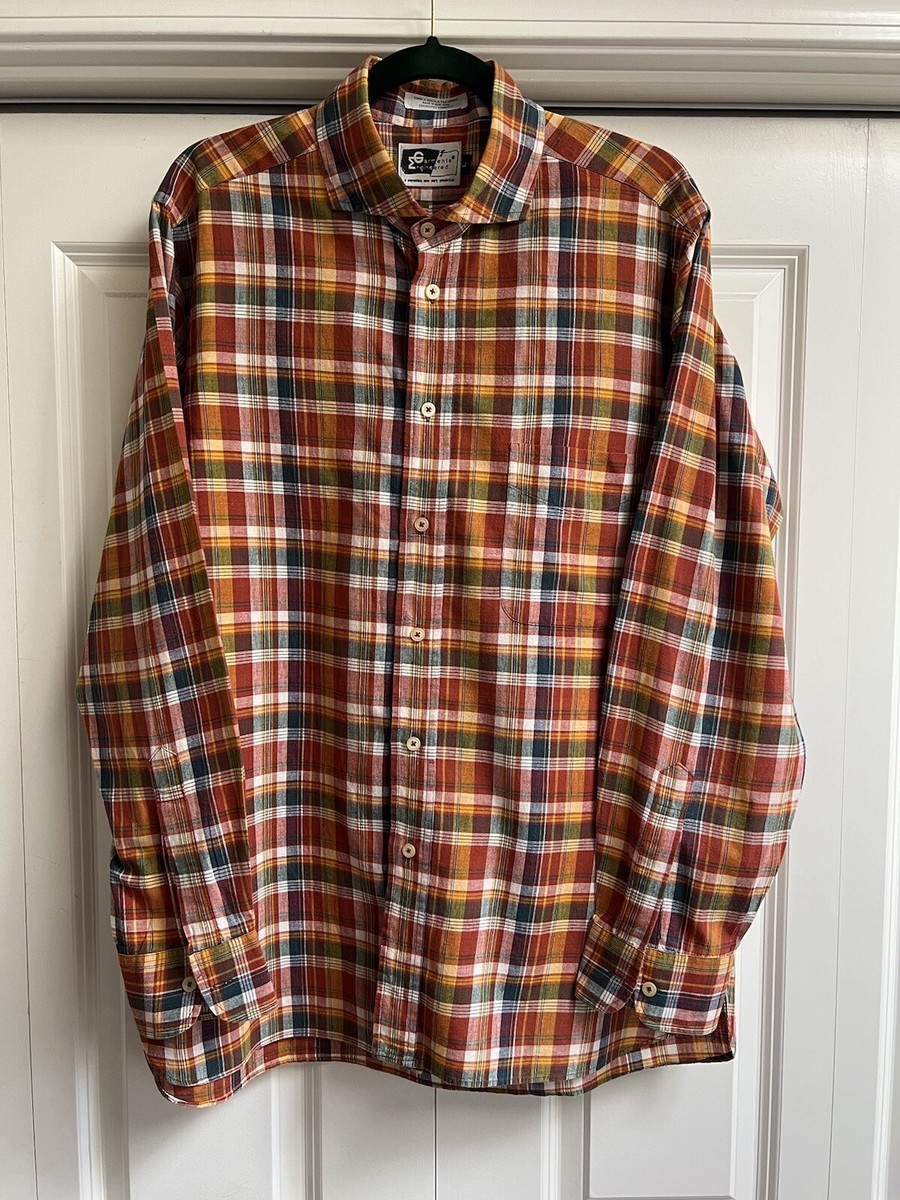 【S】engineered garments Engineered Garments Shirt (Plaid) Sz.Lg /Needles/45rpm
