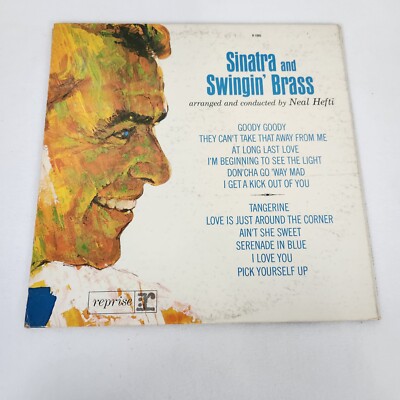 Frank Sinatra “Sinatra And Swingin' Brass” (1961) LP Mono Reprise
