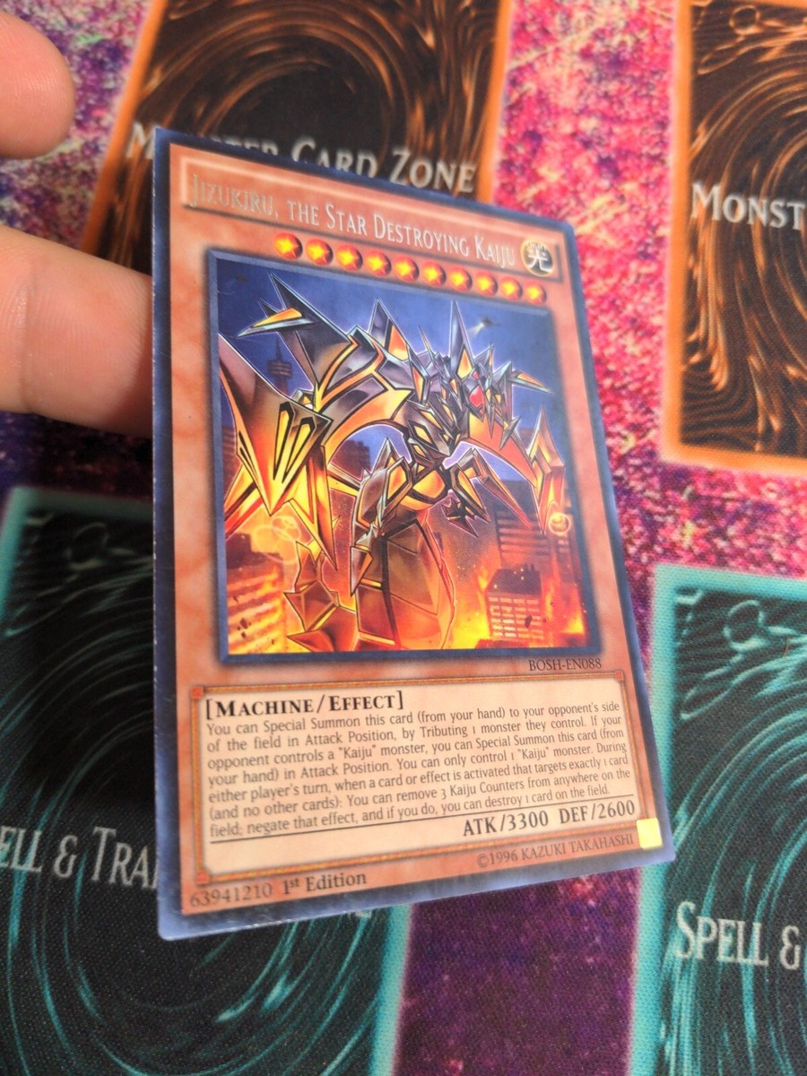 Yu-Gi-Oh! Jizukiru, the Star Destroying Kaiju BOSH-EN088 1st