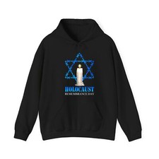 Holocaust remembrance day Hoodie, Never forget the Holocaust unisex hood Top