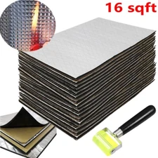 16sqft Sound Deadener Noise Proof Deadening Mat Car Heat Shield Insulation 7mm