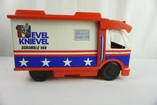 Evel Knievel Scramble Van Vintage 1973 Ideal Toy W/ Rear Door