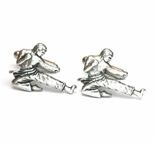 Karate Inglés Gemelos Caja Regalo Boda Joyería Traje pp | eBay