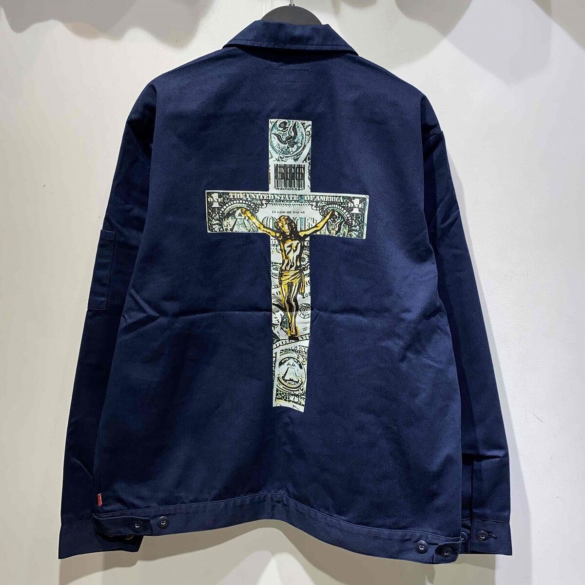 Supreme 14ss Dead Kennedys Work Jacket Navy Size XL with Supreme 14ss Dead Kennedys Work Jacket Navy Size XL with