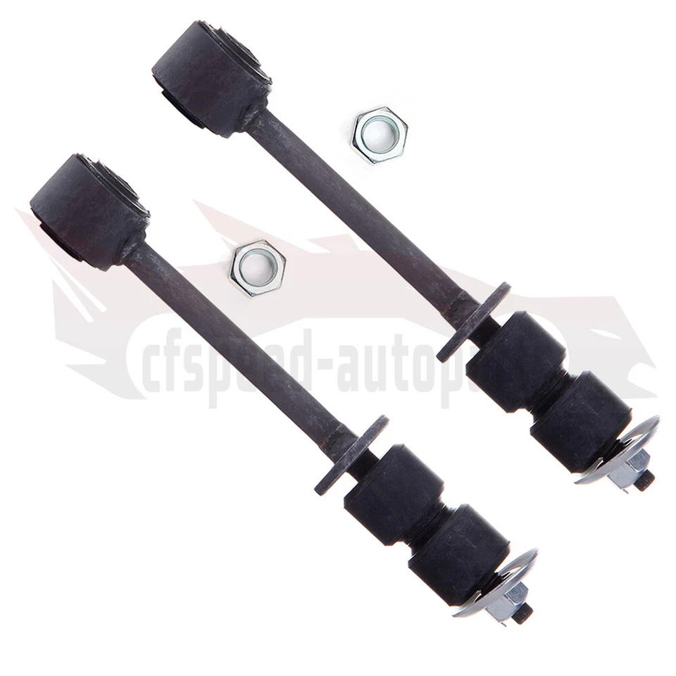 Par de eslabones de extremo de barra estabilizadora trasera para Ford Thunderbird Mercury Cougar 1995-1997 K8641 Foto 3 de 4