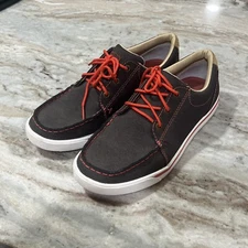 Twisted X Casual Shoes Womens Classic Lace Up Black Grenadine WCA0042 Sz 9 M