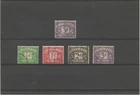 GREAT BRITAIN tax n° 4 + 8/9 + 11/2 used value 5 €