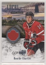 2016 Upper Deck Team Canada Juniors Local Legends Relics Rourke Chartier 0a4