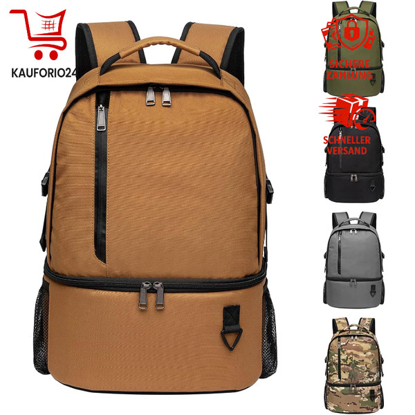 KüHlrucksack 28L Isolierte KüHltasche Thermo Rucksack Doppelte Schicht Camping-image