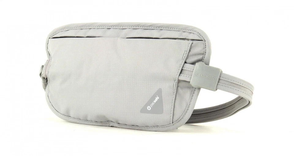 Coversafe X100 Anti-Theft RFID Blocking Waist Wallet, Neutral Grey - Image 3 of 4