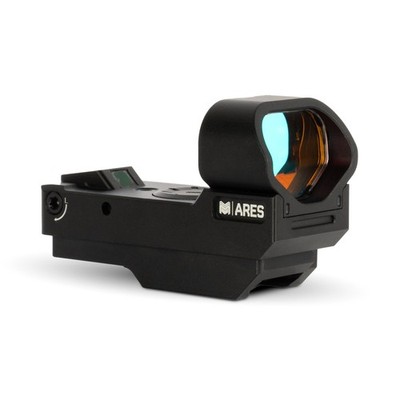Monstrum Ares Open Reflex Red Dot Sight for Rifles and Long Guns | with Black