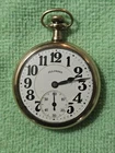 Antique Illinois  Burlington Watch Co. 16S 19J Pocket Watch Model9 Grade 106
