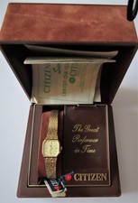 Citizen ladies quartz watch. In original box. Unused, with tags, mint condition.