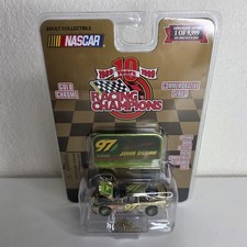 1999 Racing Champions 97 John Deere Chad Little Car Gold Chrome 1/64 Diecast