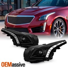 For 2015-2019 Cadillac Cts-v Hidxenon Led Drl Projector Headlights Replacement For 2015-2019 Cadillac Cts-v Hidxenon Led Drl Projector Headlights Replacement