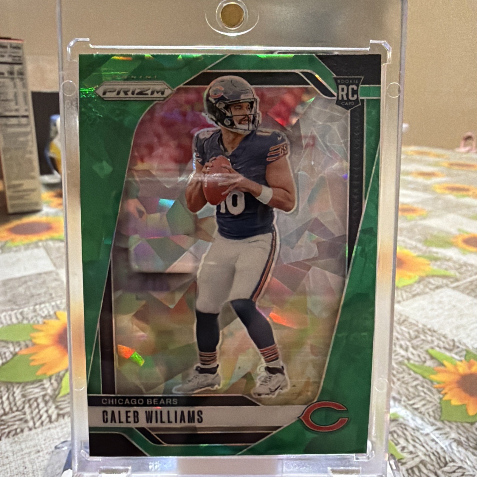 2024 Panini Prizm Rookies Caleb Williams #301 Green Ice Prizm Rc 🔥 time to buy