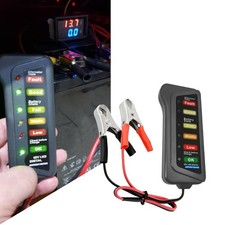 12V Car Battery Tester and Alternator Tester Automotive Load Tester Indicator