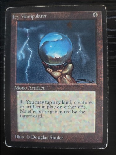 MTG BETA Icy Manipulator x1 MP/HP Vintage Magic