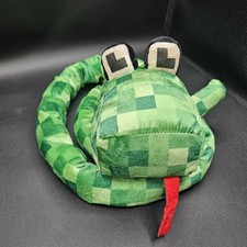 Peluche Minecraft Serpiente Serpiente Peluche Animal 65" Largo Coleccionable