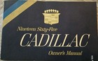 1965 Cadillac Nineteen Sixty-Five Owners Manual Only 1st Edition #1099105
