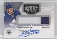 2016-17 Ultimate Collection Debut Threads 43/99 Kasperi Kapanen Patch Auto 7m0