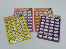 Vintage 1994 Photo Humor Caption Stickers Scr...