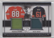 2016-17 Leaf ITG Used Silver 11/45 Patrick Kane Rick Nash #GD-16 f0l