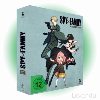 DVD SPY X FAMILY - STAFFEL 1 - PART 1 - GESAMTAUSGABE (Episoden 1-12) - 3 DVD's