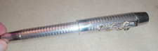 Conway Stewart Fountain Pen &ndash; Sterling Silver & 18ct Gold Nib - Doctor's Pen