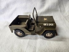 Vintage Tonka 10" Military Jeep